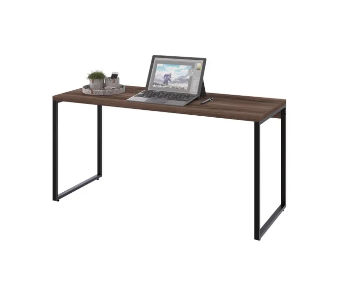 Mesa para Escritório Office Estilo Industrial 1,50m Kuadra, Compace